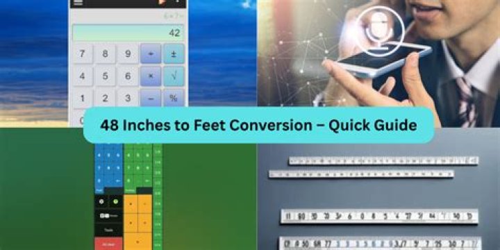 48 Inches to Feet: A Comprehensive Guide to Conversion and Understanding