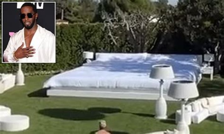 50 Foot Bed in Diddy's Backyard: The Ultimate Luxurious Retreat