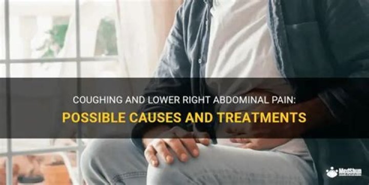 Abdominal Pain When Coughing: Causes, Symptoms, and Effective Treatments