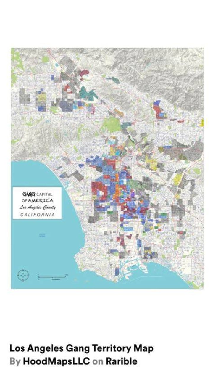 Bloods and Crips Map USA: Understanding the Geography of Rivalries