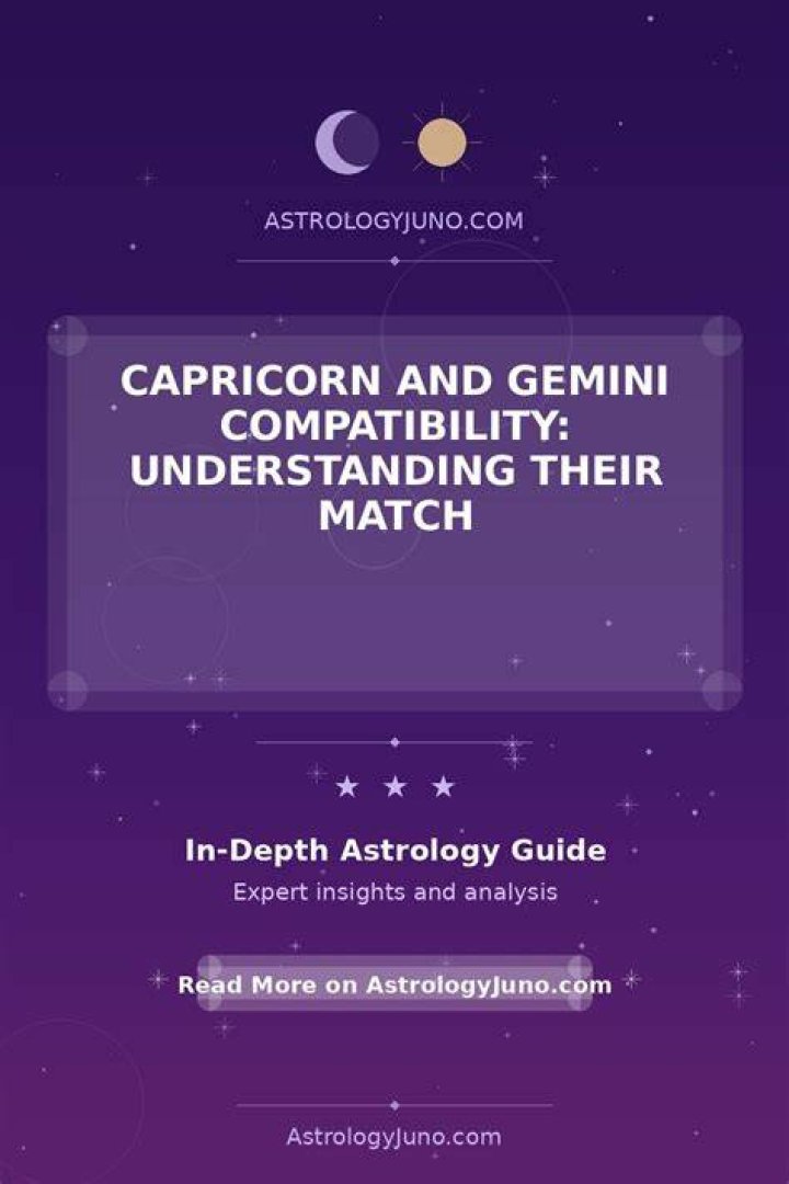 Capricorn and Gemini Friendship: A Comprehensive Guide to Understanding Their Bond
