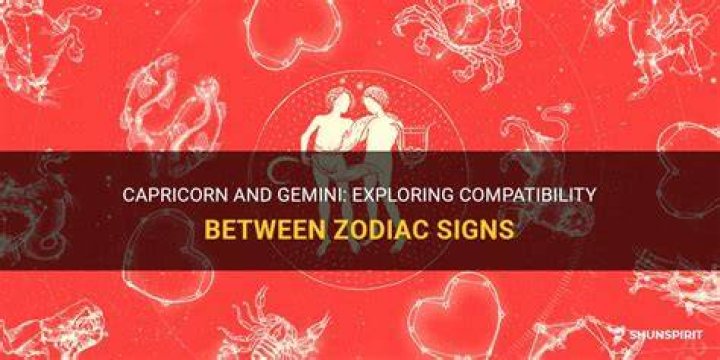 Capricorn vs Gemini Compatibility: Exploring the Dynamics of Earth and Air Signs