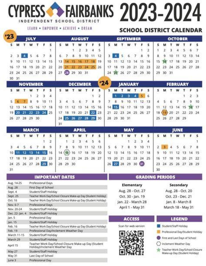 Cfisd Calendar 24-25: Your Ultimate Guide to Planning the Academic Year