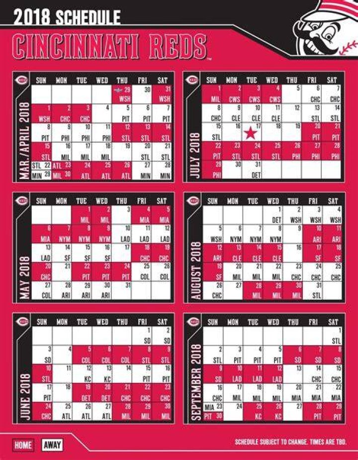 Cincinnati Reds 2024 Schedule Printable: Your Ultimate Guide