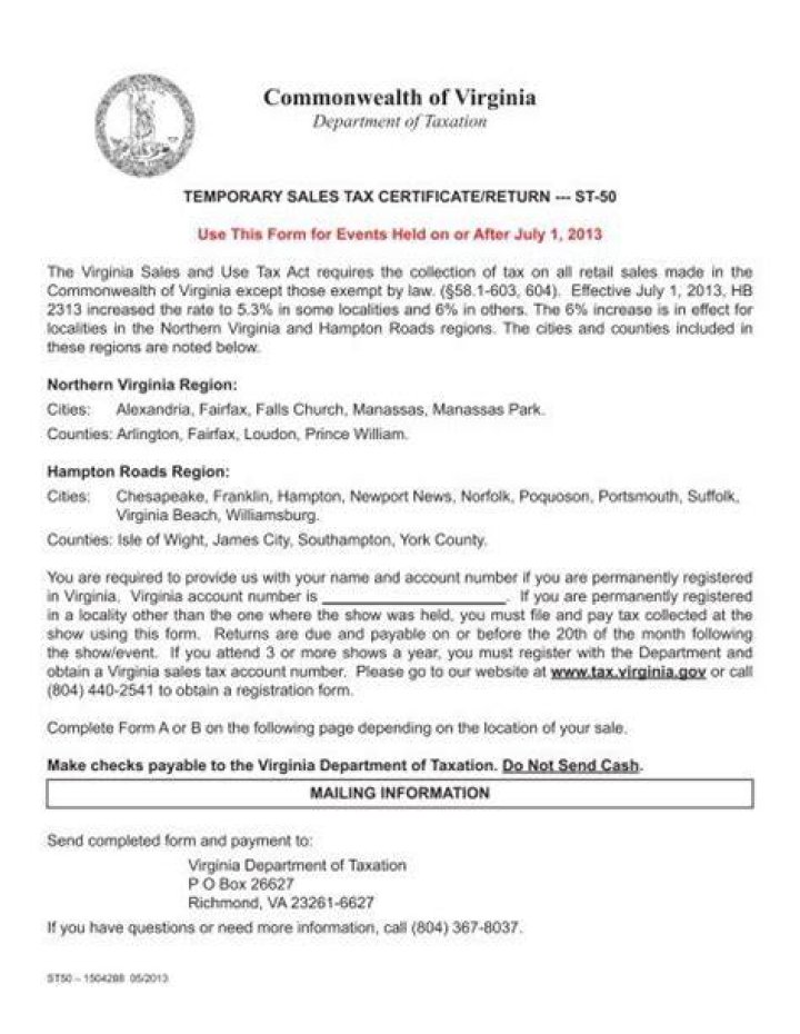 Comprehensive Guide to the Commonwealth of Virginia Department of Taxation