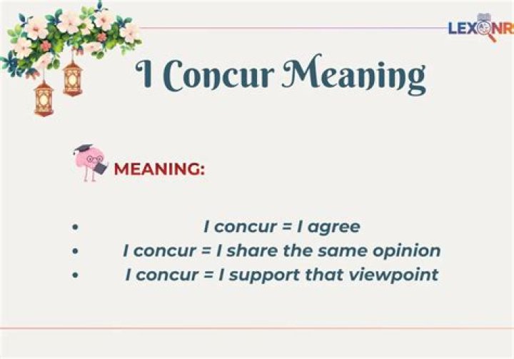 Concur Meaning: A Comprehensive Guide to Understanding Its Significance