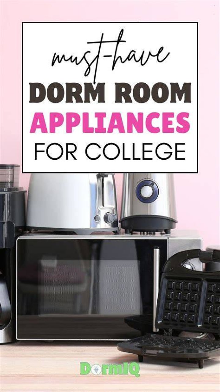 Cooking Appliances for Dorm Rooms: A Comprehensive Guide for College Students