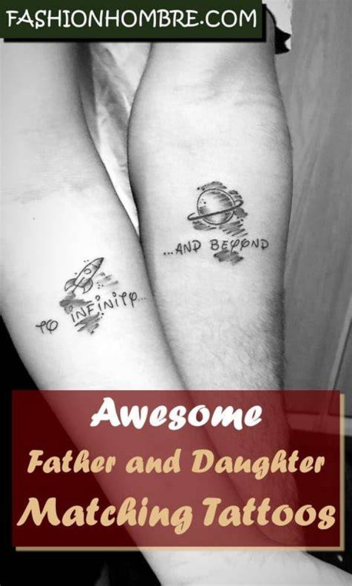 Daughter and Father Matching Tattoos: A Heartfelt Bond That Stands the Test of Time