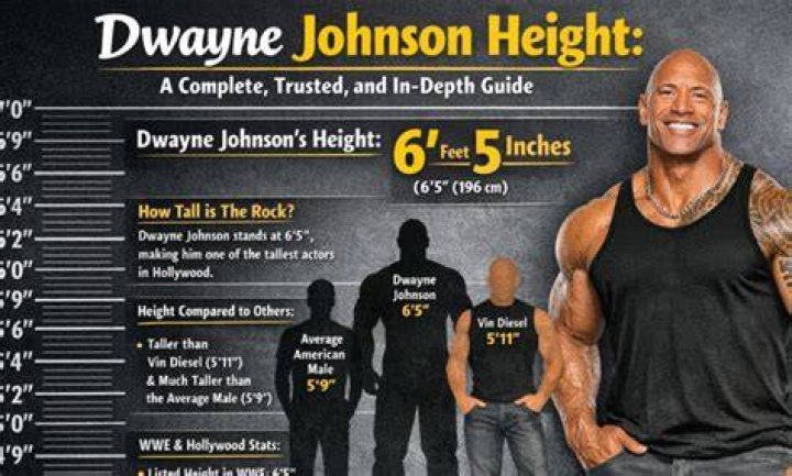Dwayne Johnson Height: Everything You Need to Know About the Rock&rsquo;s Stature