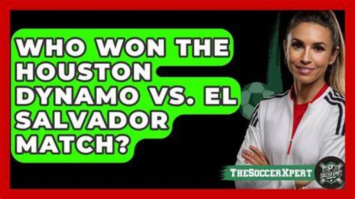 Dynamo vs El Salvador: A Match That Shook the Soccer World