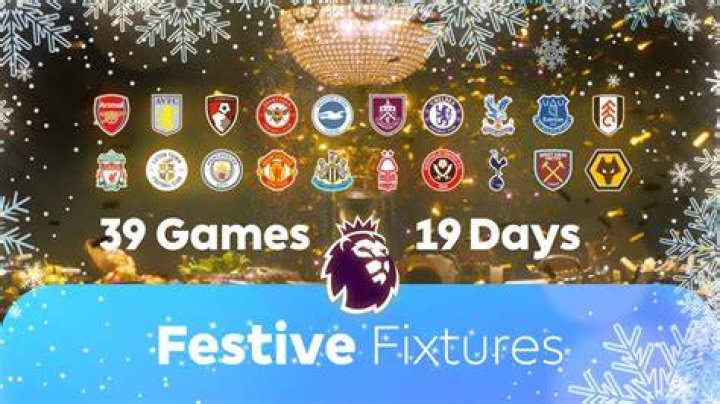 English Premier League Christmas Fixtures: A Festive Football Extravaganza