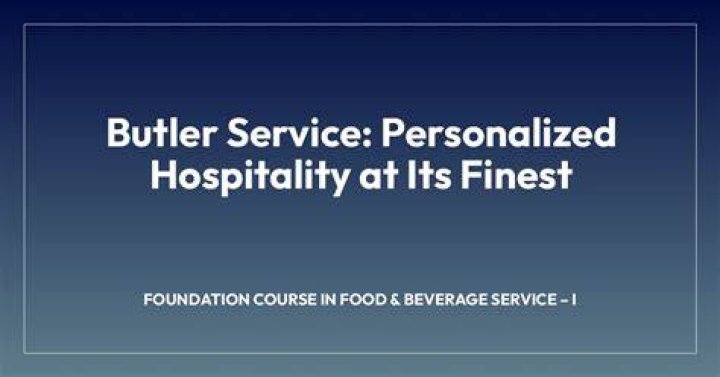 Fair Butler: Revolutionizing the Hospitality Industry with Personalized Service