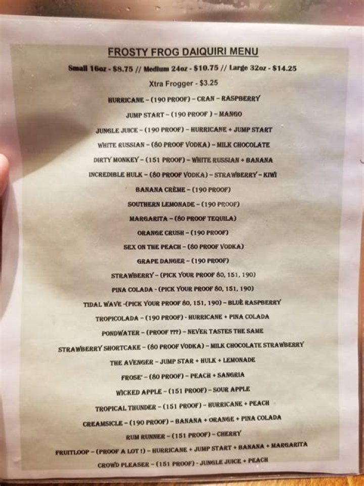 Frosty Frog Cafe Hilton Head Menu: A Comprehensive Guide to Your Favorite Island Treats