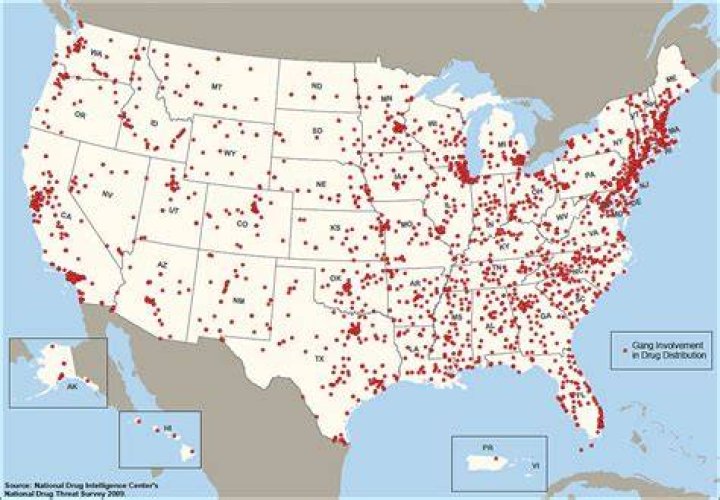 Gang Territory Map USA: A Comprehensive Guide to Understanding US Gang Territories
