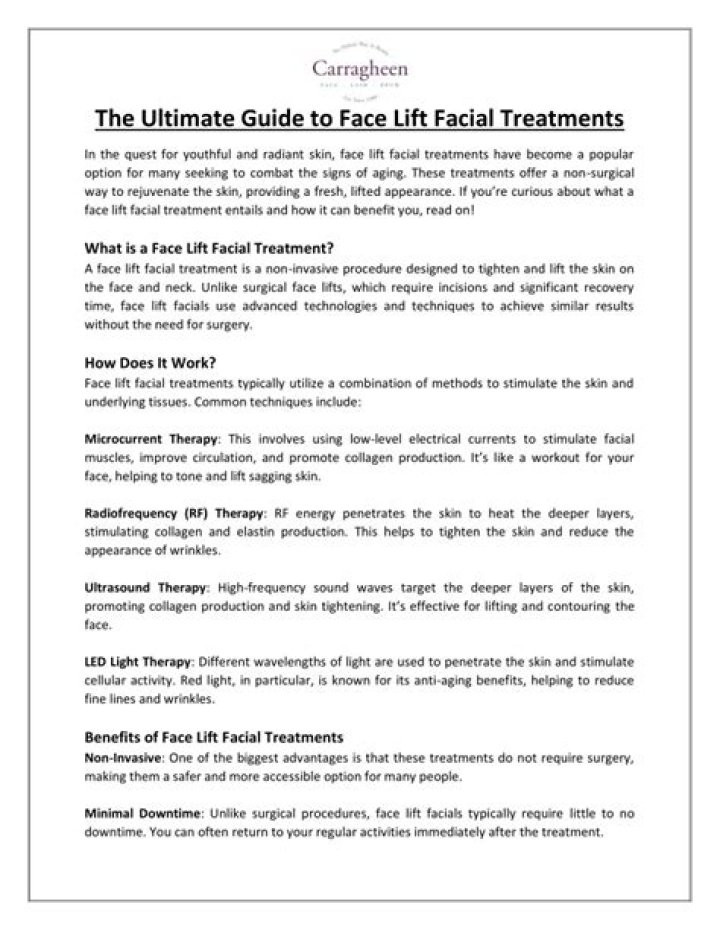 Gentle Unscreen for Face: The Ultimate Guide to Safe and Effective Facial Procedures