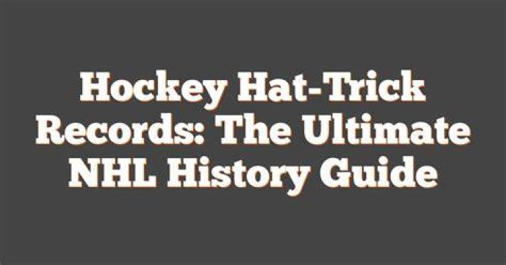 Hat Trick in Ice Hockey: The Ultimate Guide to Understanding and Mastering the Art