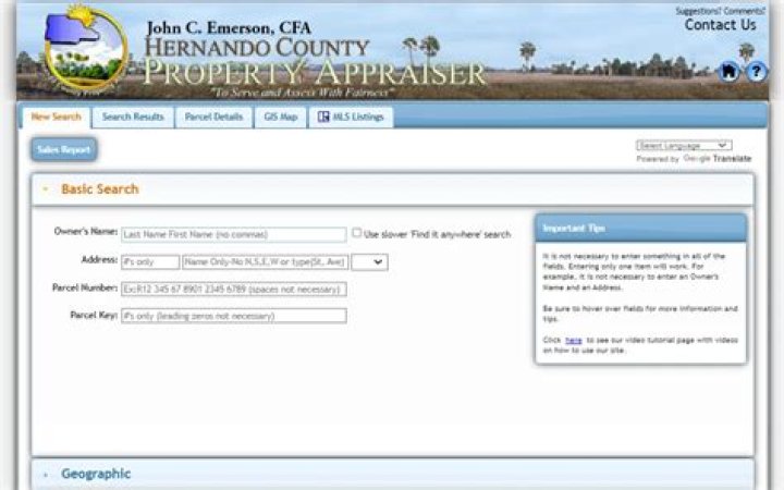 Hernando County Property Appraiser Office: A Comprehensive Guide
