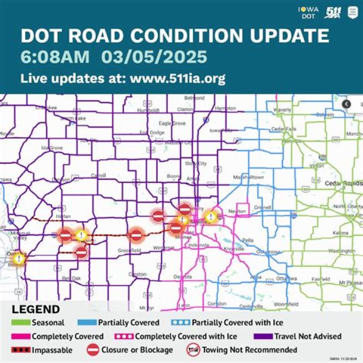 Iowa DOT Winter Road Conditions: A Comprehensive Guide for Safe Travel
