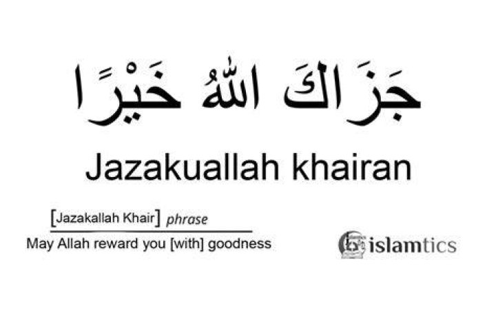 Jazakallah Khairan Reply to Female: Understanding the Meaning and Significance