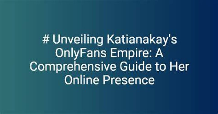 Kirsten TooSweet OnlyFans: A Comprehensive Guide to Her Rise and Success
