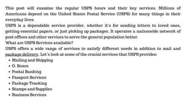 Mastering USPS Timing: A Comprehensive Guide to Understanding Postal Delivery Hours
