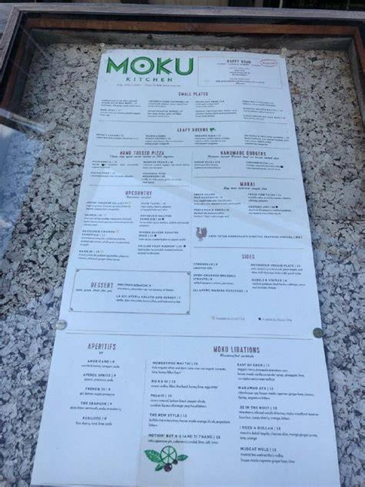 Moku Kitchen Menu: A Culinary Adventure in Hawaiian Fusion Cuisine