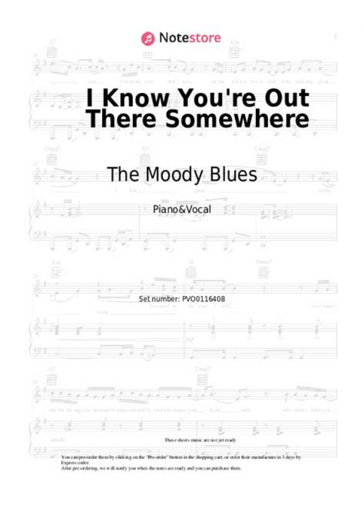 Moody Blues "I Know You're Out There": A Deep Dive Into the Song's Legacy and Meaning