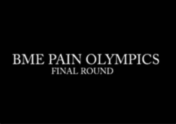 Original BME Pain Olympics: The Ultimate Guide to Understanding and Participating