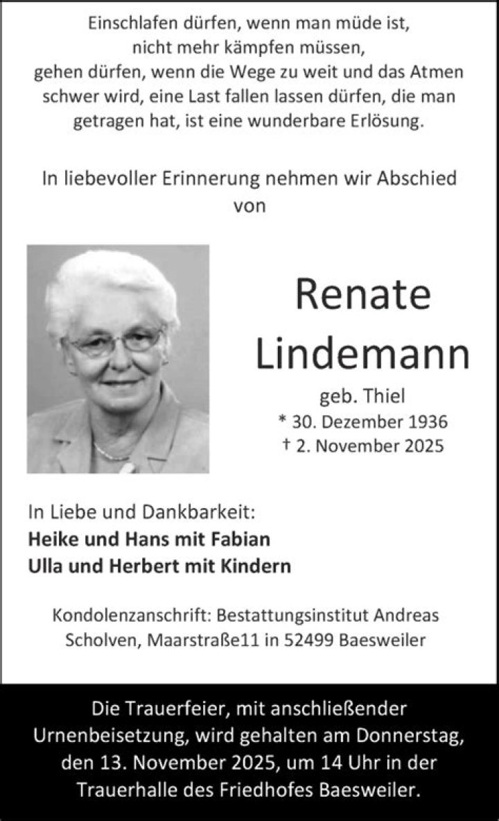 Renate Lindemann: The Remarkable Journey of a Trailblazing Actress