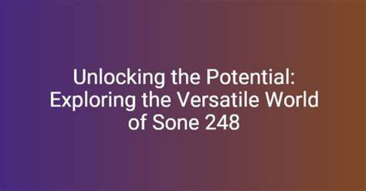 Sone 248 Link: Unlocking the Ultimate Resource for Digital Enthusiasts