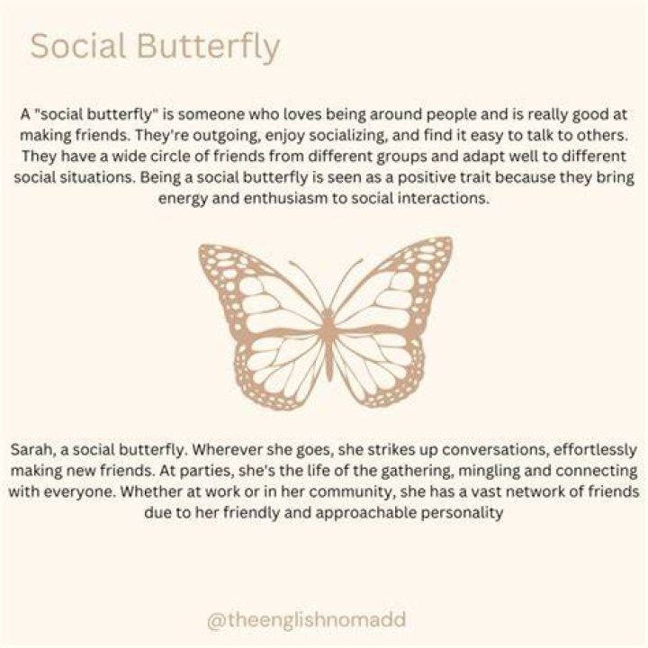 The Meaning of Social Butterfly: Understanding the Concept and Its Impact on Social Dynamics