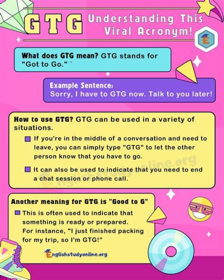 Understanding the Meaning of GTG: A Comprehensive Guide