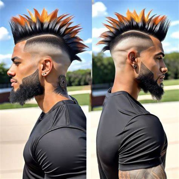 Unleashing the Style: The Burst Fade Mohawk