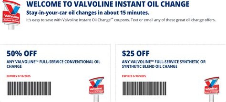 Valvoline 50 Off Coupon: Unlock Big Savings and Maximize Your Discounts