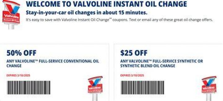 Valvoline 50 Percent Off Coupon: Unlock Big Savings on High-Quality Engine Oil