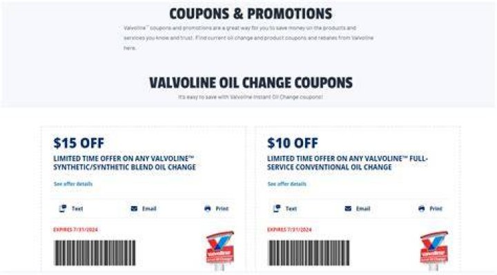 Valvoline Discounts 2024: Save Big on High-Quality Automotive Care