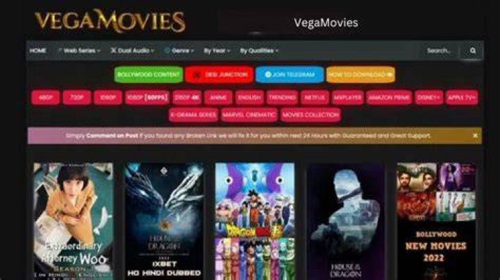 Vegamovies.to: Your Ultimate Destination for Streaming and Downloading Movies