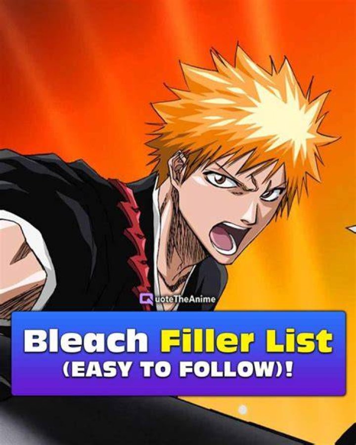 What Episodes Are Filler in Bleach: A Comprehensive Guide for Fans