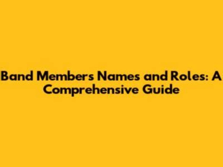Who Is in The Rollingtones Band? A Comprehensive Guide to Their Members and History