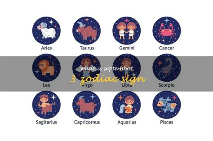 Zodiac Sign for September 3: Discover Your Star Sign and Its Traits